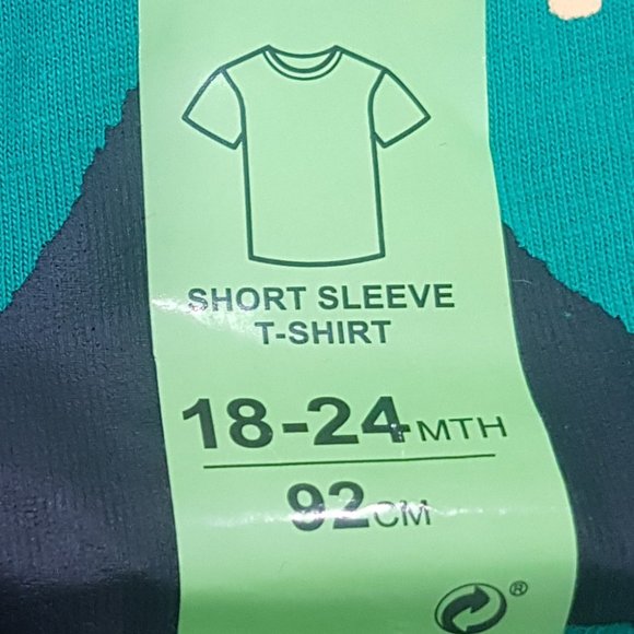 PRIMARK T-SHIRT INSPIRATIONAL LOGO SIZES 18-24MOS - Picture 3 of 4